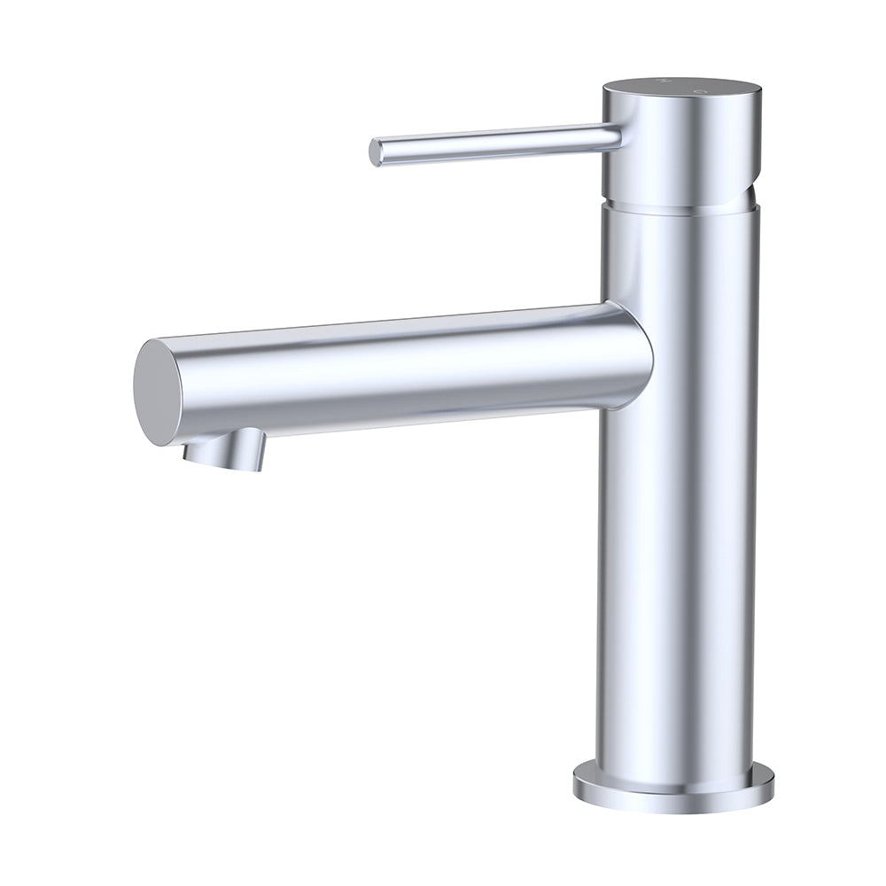 Otus Slimline Stainless Steel Basin Mixer - Chrome - PLC2003SS-CH - Bathroom Hub