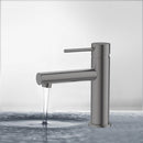 Otus Slimline SS Basin Mixer in Gun Metal PLC2003SS-GM