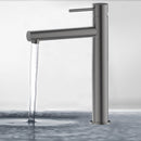 Otus Slimline SS Highrise Basin Mixer Gun Metal PLC2004SS-GM