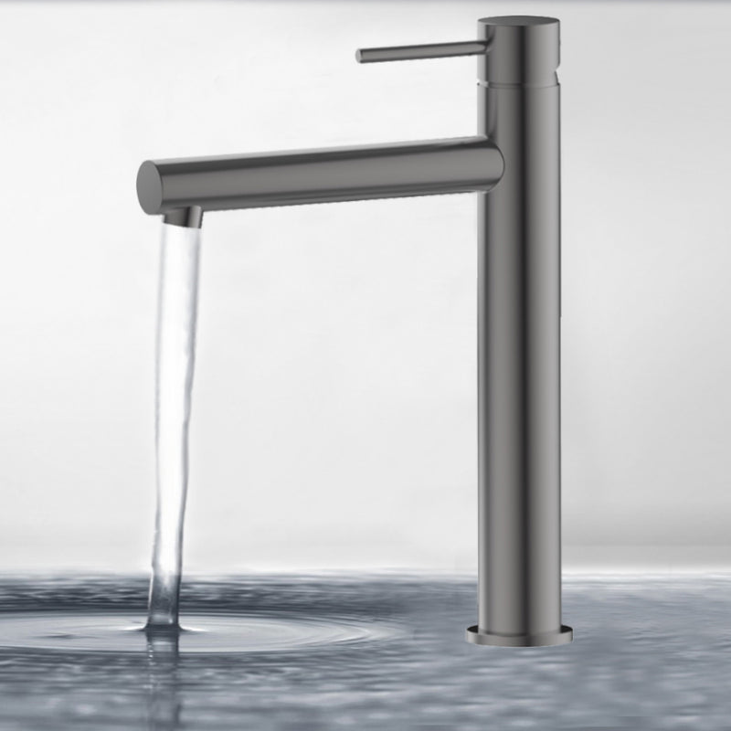 Otus Slimline SS Highrise Basin Mixer Gun Metal