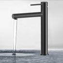 Otus Slimline SS Highrise Basin Mixer Matt Black PLC2004SS-MB