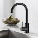 Otus Slimline Basin Mixer Matt Black PLC2005SS-MB - Bathroom Hub