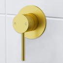 Otus Slimline SS Wall Mixer Trim Kits Brushed Gold-PLC3001SS-TK-BG