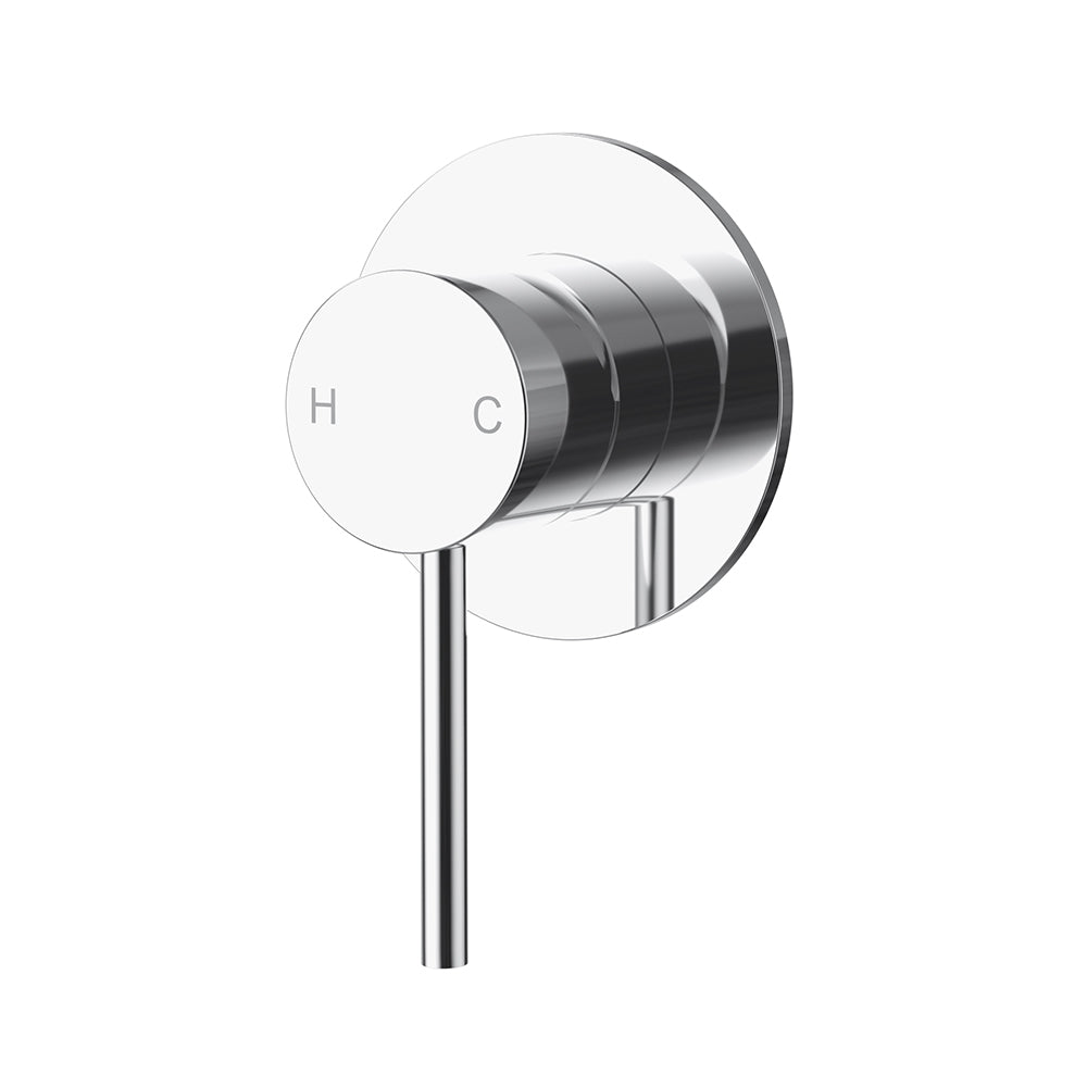 Otus Slimline SS Wall Mixer Trim Kits Chrome - PLC3001SS-TK-CH - Bathroom Hub