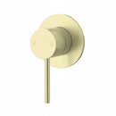 Otus Slimline SS Wall Mixer Trim Kits French Gold - PLC3001SS-TK FG - Bathroom Hub