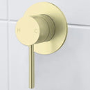 Otus Slimline SS Wall Mixer Trim Kits French Gold - PLC3001SS-TK FG - Bathroom Hub