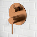 Otus Slimline SS Wall Diverter Mixer Trim Kits Brush Copper - PLC3002SS-TK-BC