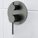Otus Slimline SS Wall Diverter Mixer Trim Kits Gun Metal- PLC3002SS-TK-GM