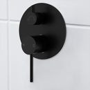 Otus Slimline SS Wall Diverter Mixer Trim Kits Matt Black - PLC3002SS-TK-MB
