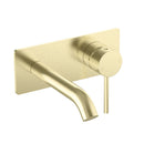 Otus Slimline SS Wall Basin Mixer Trim Kits French Gold PLC3003SS-TK-FG
