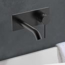 Otus Slimline SS Wall Basin Mixer Trim Kits Matt Black PLC3003SS-TK-MB