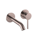 Otus Slimline SS Wall Basin Mixer Separate Trim Kit Brush Bronze PLC3004SS-TK BB - Bathroom Hub