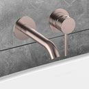 Otus Slimline SS Wall Basin Mixer Separate Trim Kit Brush Bronze PLC3004SS-TK BB - Bathroom Hub