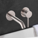 Otus Slimline SS Wall Basin Mixer Separate Trim Kit Brushed Nickel PLC3004SS-TK-BN