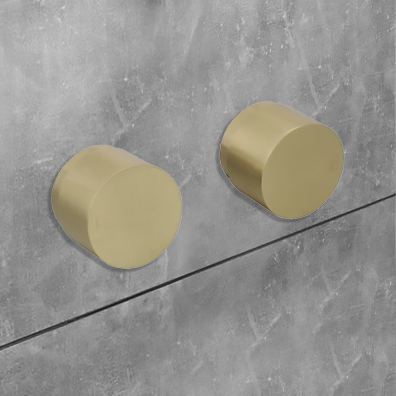 Wall Top Assemblies Brushed Gold