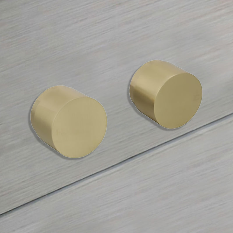 Wall Top Assemblies Brushed Gold