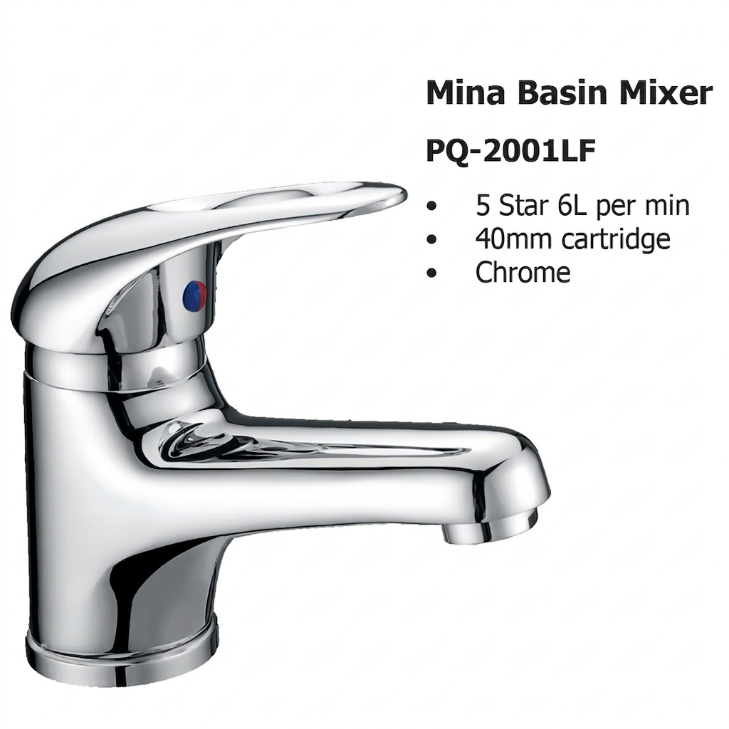 Mina Basin Mixer PQ2001LF - Bathroom Hub
