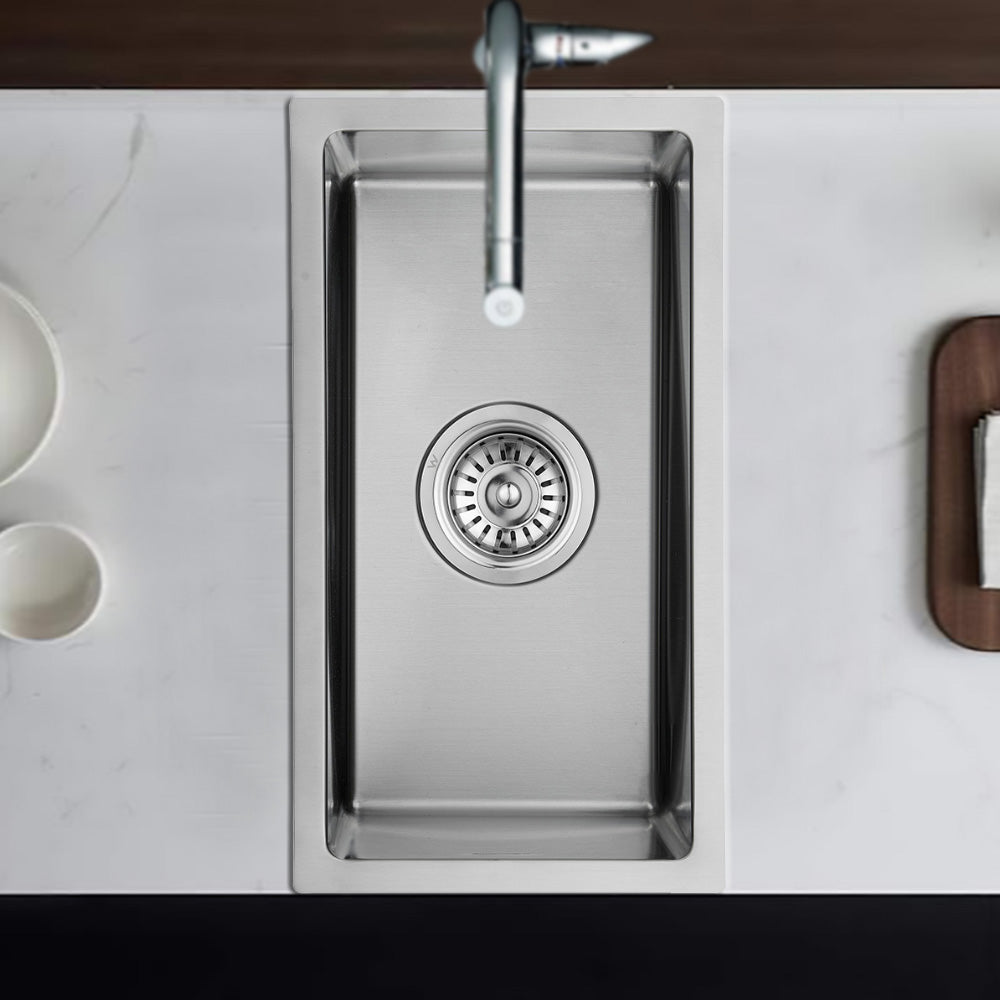 New Cora Single Bowl Kitchen Sink 240 x 400mm PR2040N - Bathroom Hub