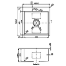 Eden Above/Undermount Laundry Sink 430 x 500mm PR4340LT