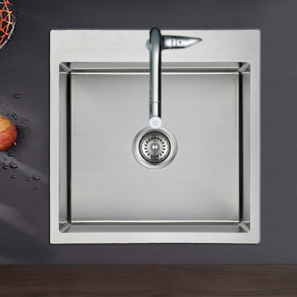 Eden Above/Undermount Laundry Sink 430 x 500mm PR4340LT - Bathroom Hub