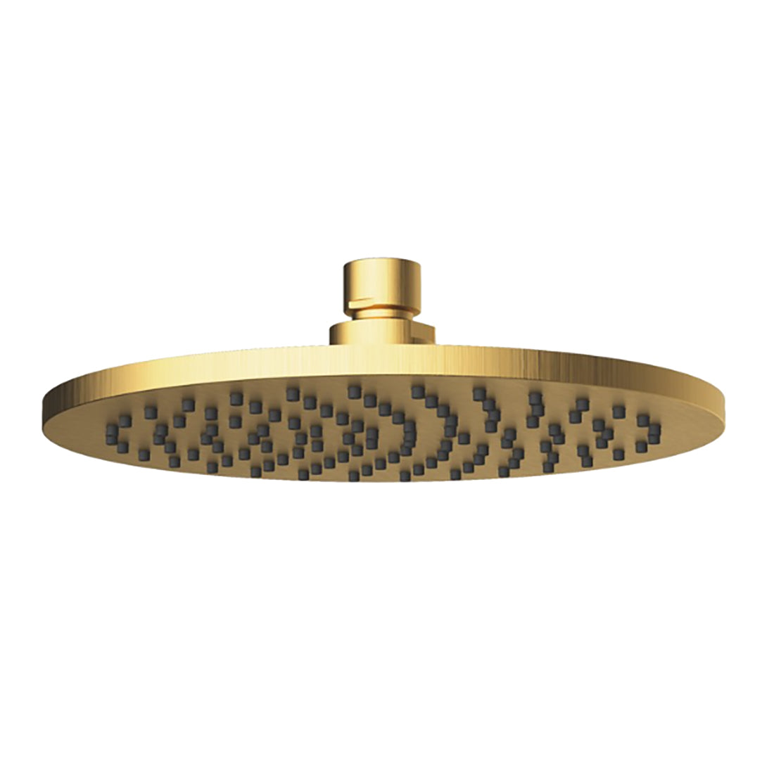 Cora Round Shower Head 200mm Brushed Gold PRB1056N-BG - Bathroom Hub