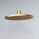 Cora Round Shower Head 200mm Brushed Gold PRB1056N-BG