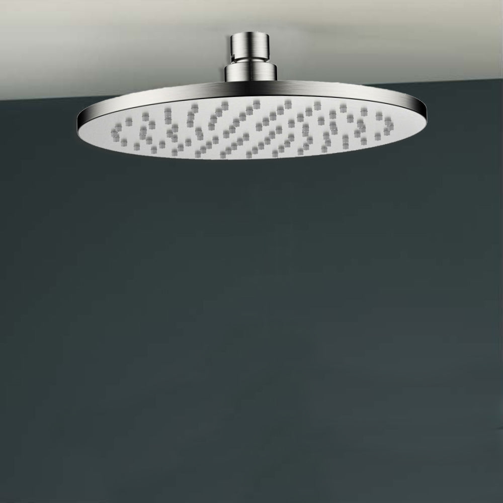 Cora Round Shower Head 200mm Brushed Nickel PRB1056N-BN