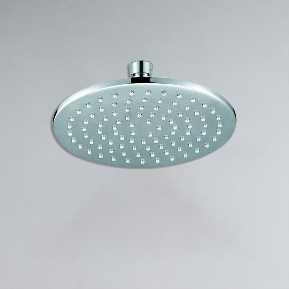 Cora Round Shower Head 200mm Chrome PRB1056N - Bathroom Hub