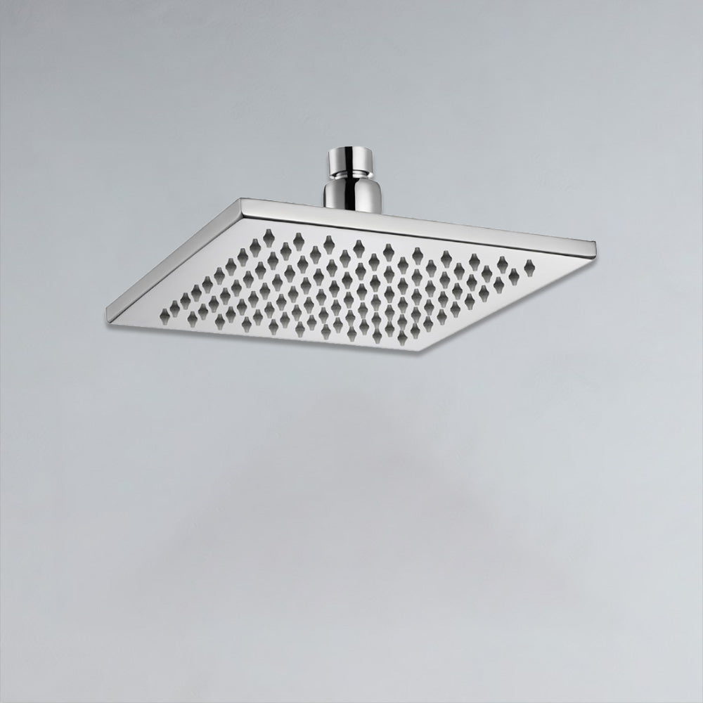 Eden Square Shower Head 200mm Chrome PRB1067N - Bathroom Hub