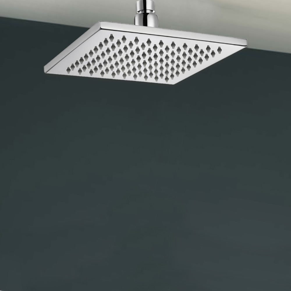 Eden Square Shower Head 200mm Chrome PRB1067N - Bathroom Hub