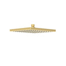 Rosa Square Shower Head 250mm Brushed Gold - PRP321001-BG