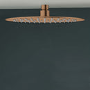 Dove Round SS Shower Head 250mm Brush Copper - PRS0901N-R-BC