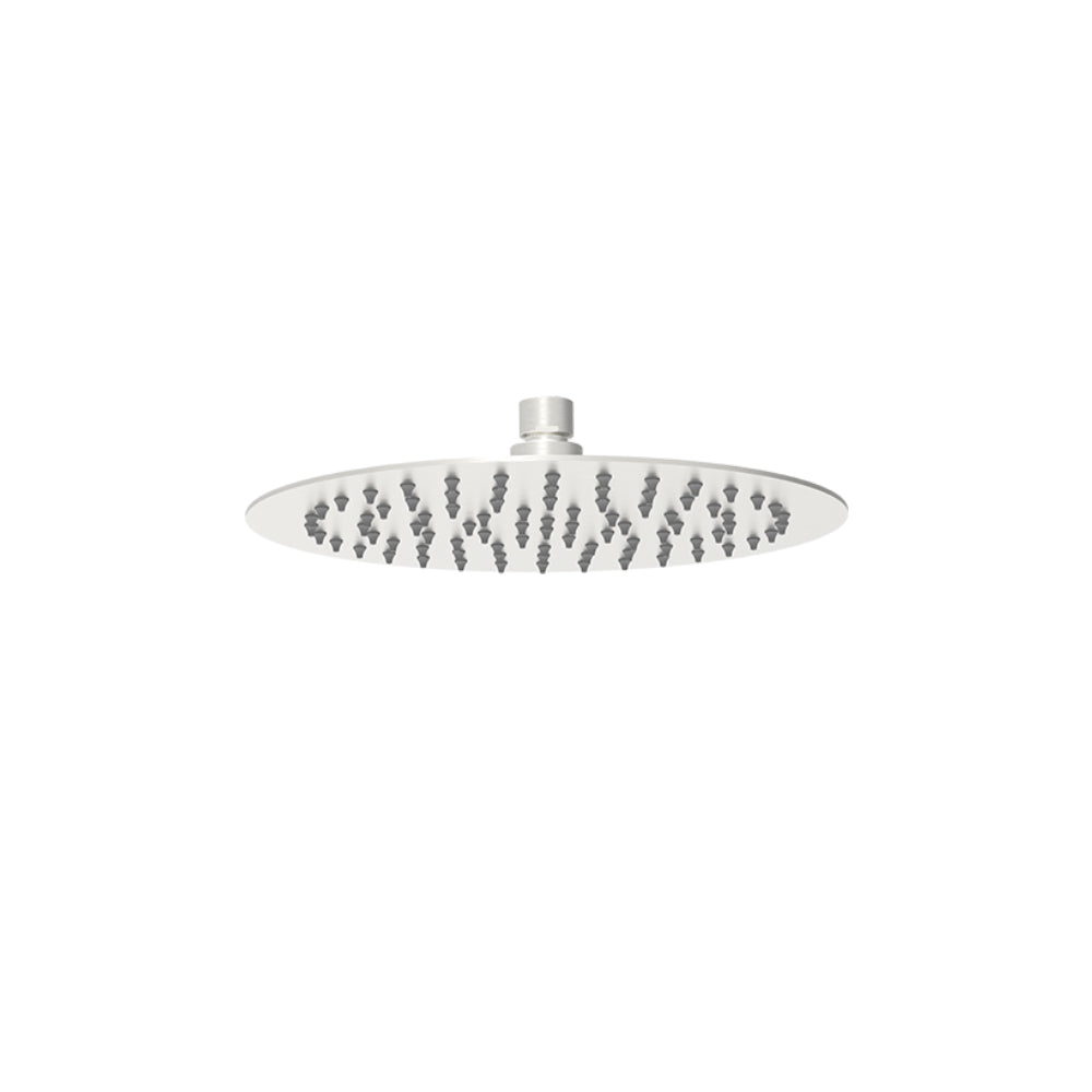 Dove Round SS Shower Head 250mm Brushed Nickel PRS0901N-R-BN - Bathroom Hub