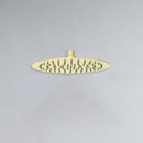 Dove Round SS Shower Head 250mm French Gold - PRS0901N-R-FG