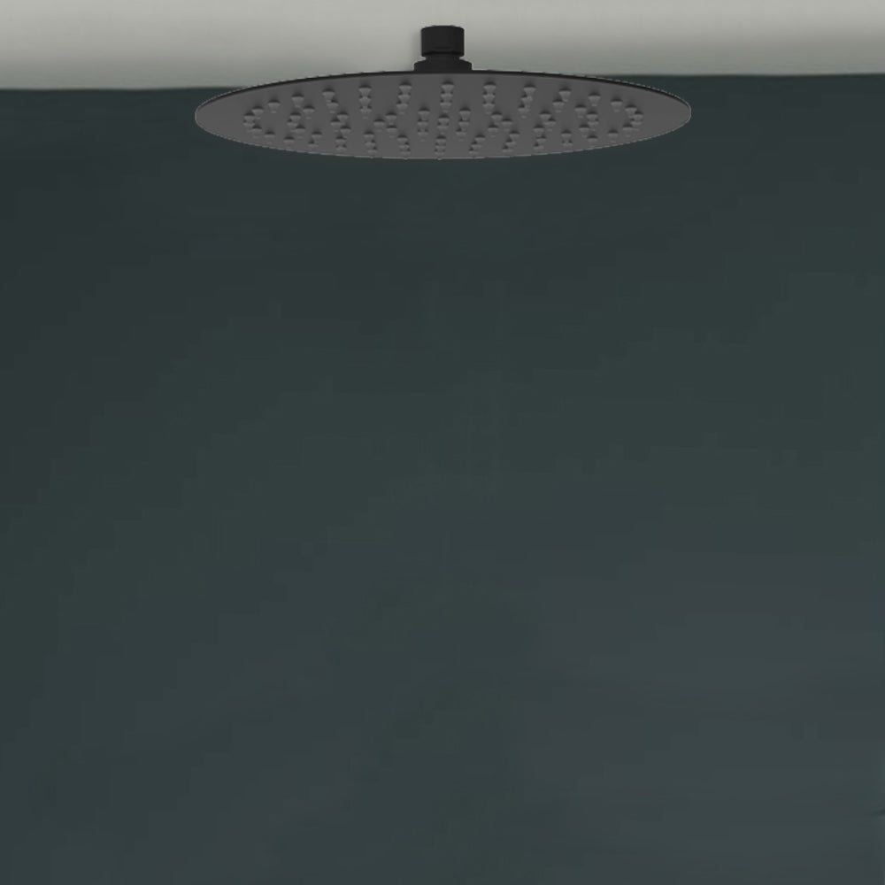 Dove Round SS Shower Head 250mm Gunmetal - PRS0901N-R-GM - Bathroom Hub