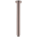 Round Vertical Shower Arm 300mm Brush Bronze PRY001-BB