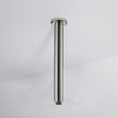 Round Vertical Shower Arm 300mm Brushed Nickel PRY001-BN