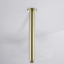 Round Vertical Shower Arm 300mm French Gold PRY001-FG