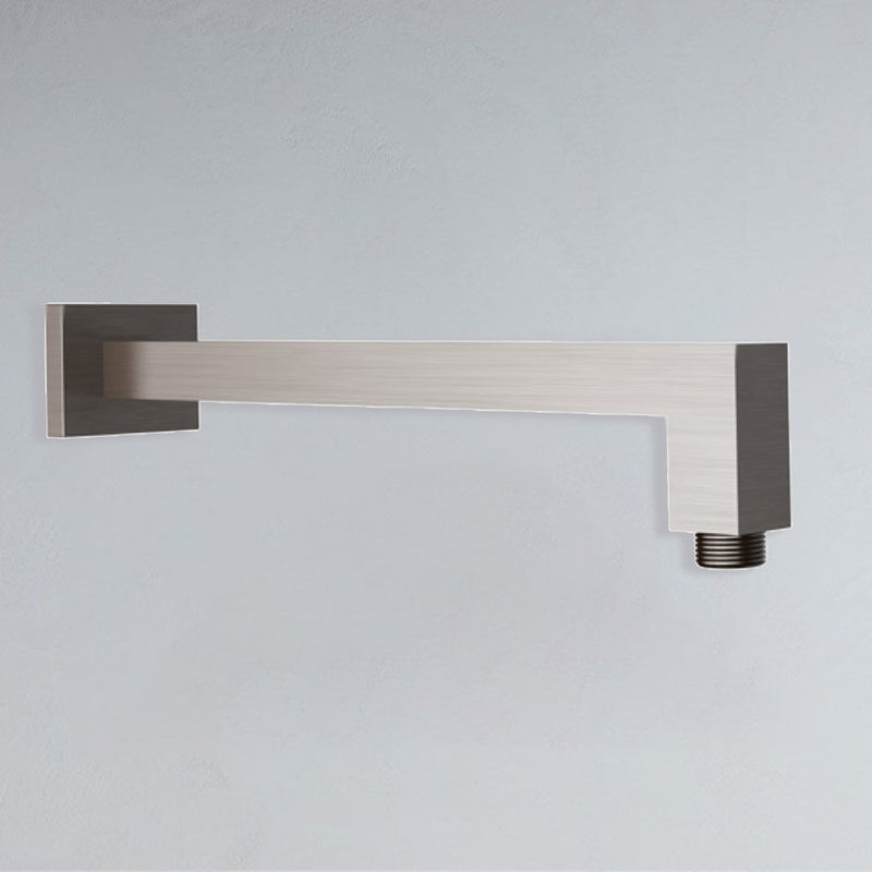 Square Vertical Arm 400mm Brushed Nickel PRY003-BN