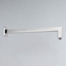 Square Horizontal Wall Mounted Shower Arm 400mm PRY003