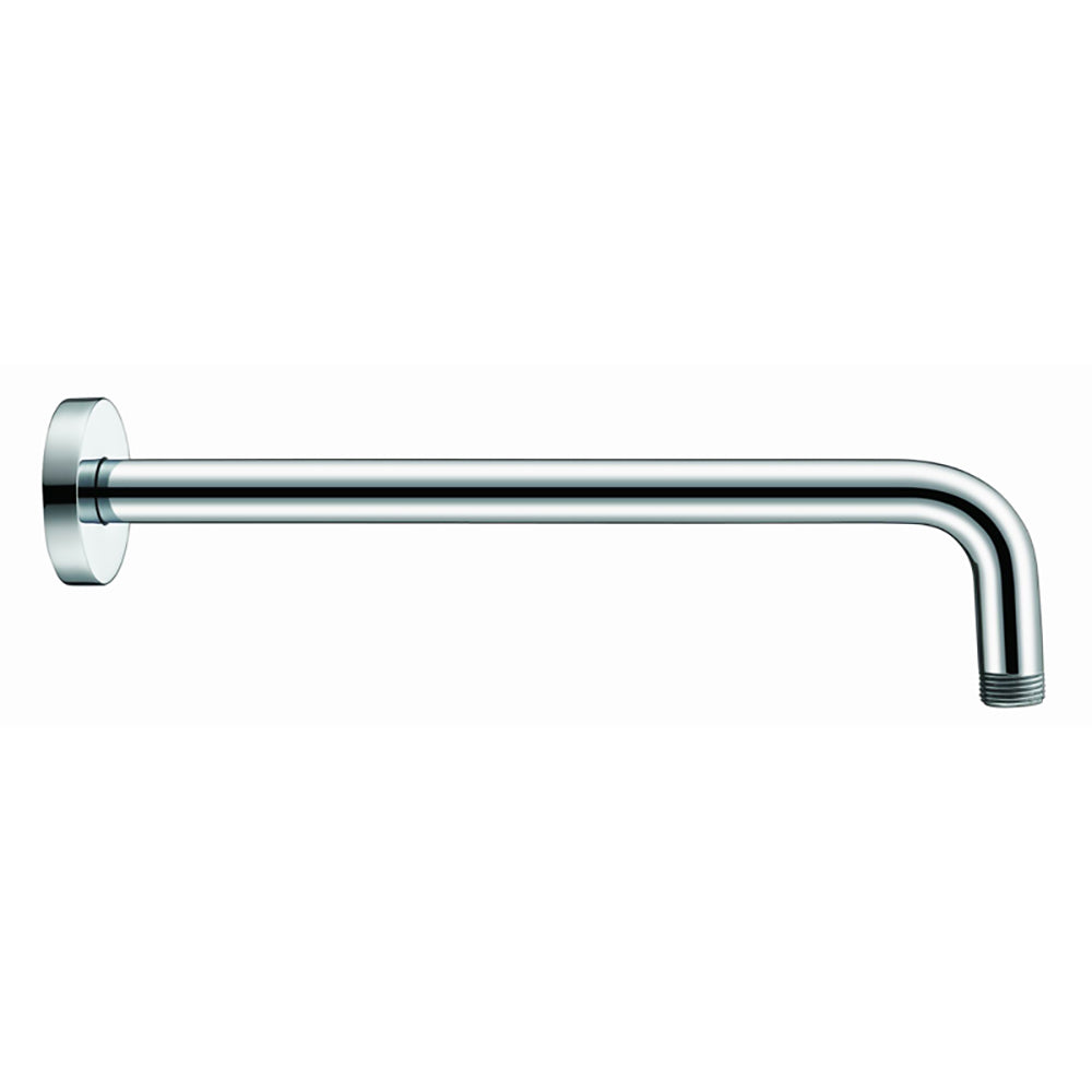 Round Horizontal Shower Arm 400mm PRY006 - Bathroom Hub