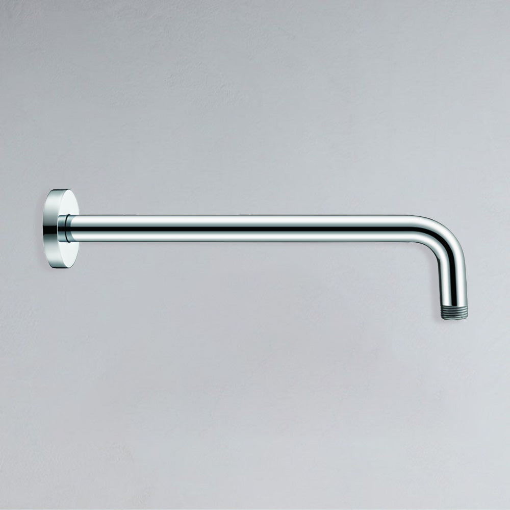 Round Horizontal Shower Arm 400mm PRY006 - Bathroom Hub