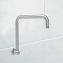 Round Rectangle Curved Shower Arm Gun Metal - PRY020-GM