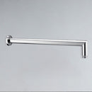 Round Horizontal Shower Arm 400mm Chrome PRY103