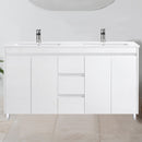 Freestanding White Bathroom Vanity PS1500DT