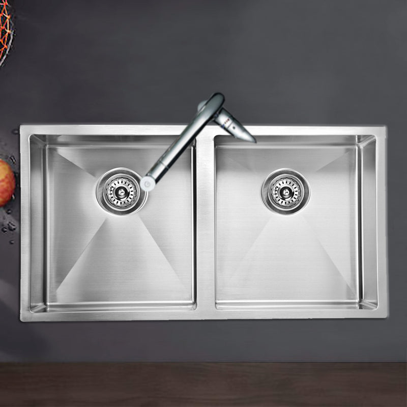 Eden Double Bowl Kitchen Sink 880 x 440mm PS400DR