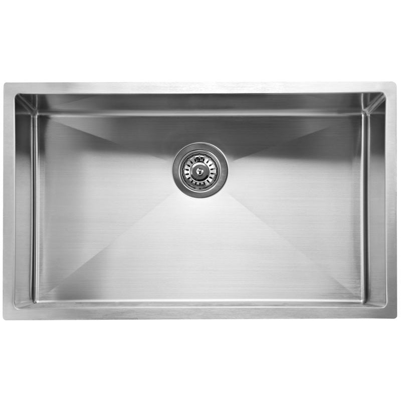 Eden Single Bowl Kitchen Sink 760 x 440mm PS720R - Bathroom Hub