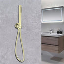 Tube Hand Shower on Bracket French Gold PSH003-2FG