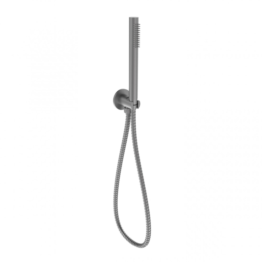 Tube Hand Shower on Bracket Gunmetal PSH003-2GM - Bathroom Hub
