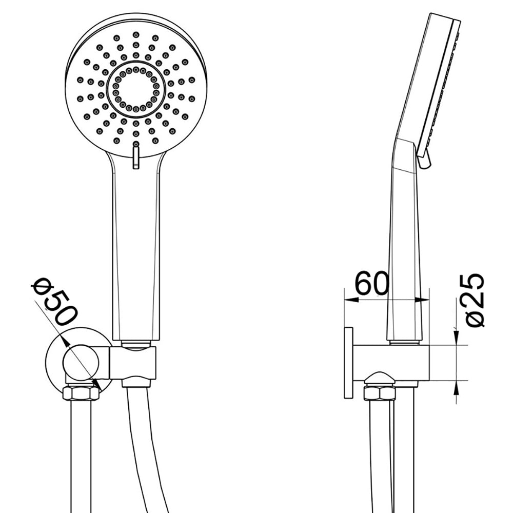 Maya Hand Shower PSH029